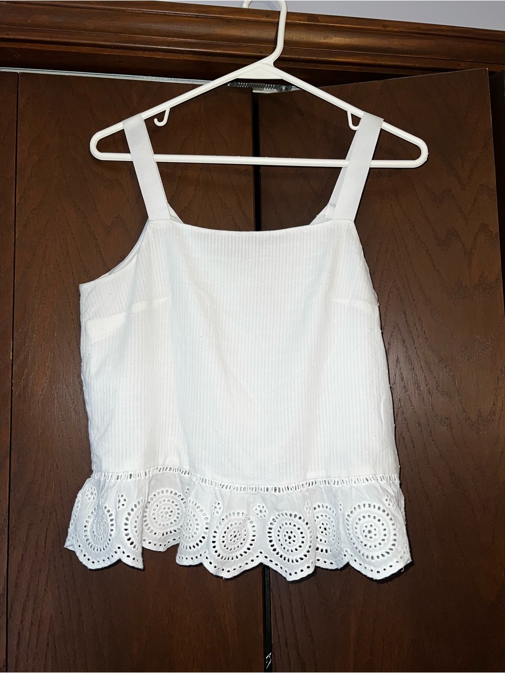 J. Crew Womens Summer white top